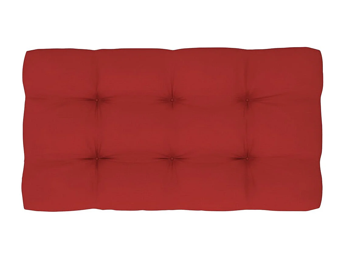 Sofá de paletes central de jardim Madeira de pinho impregnada branca