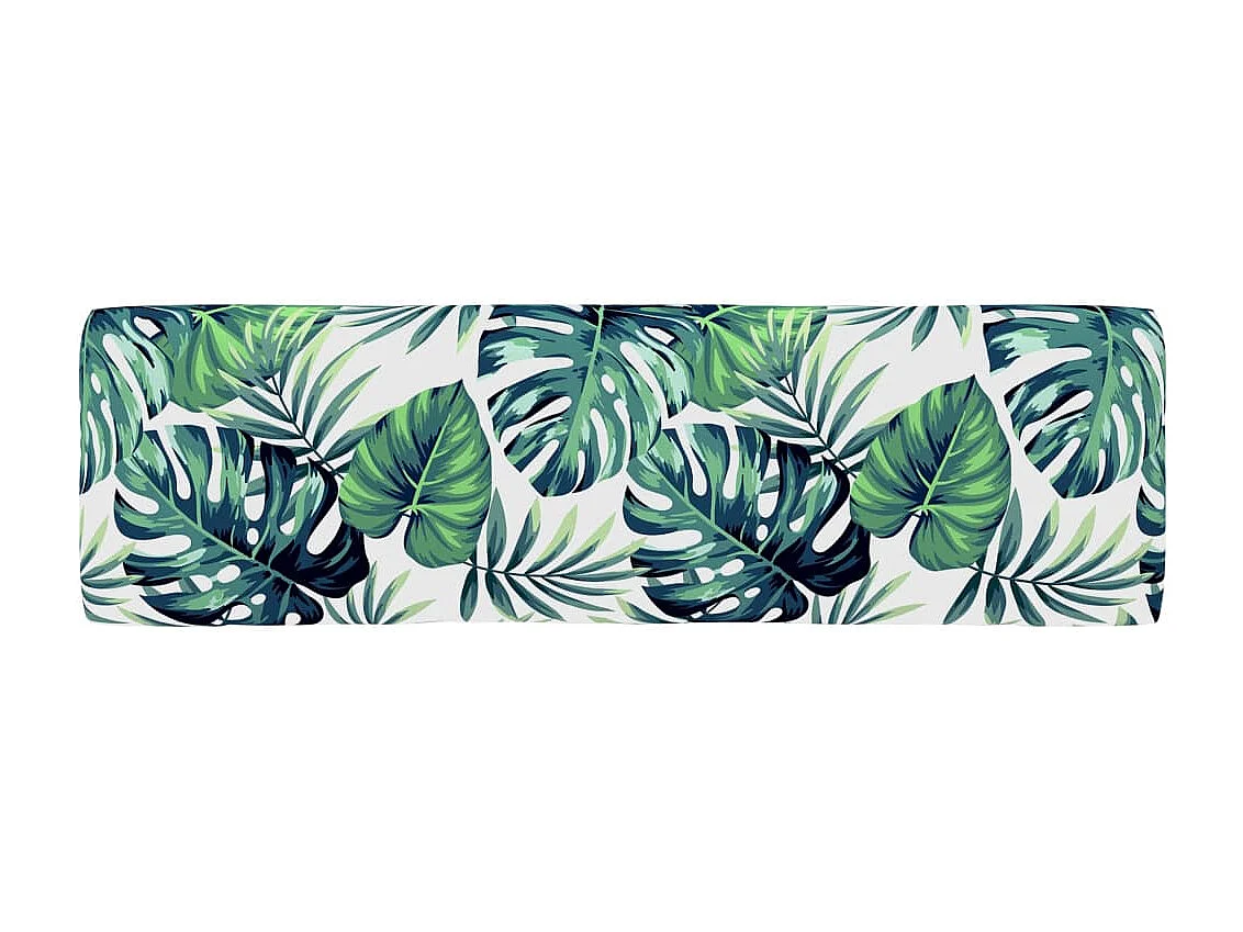 Sofá de paletes central de jardim Madeira de pinho impregnada branca