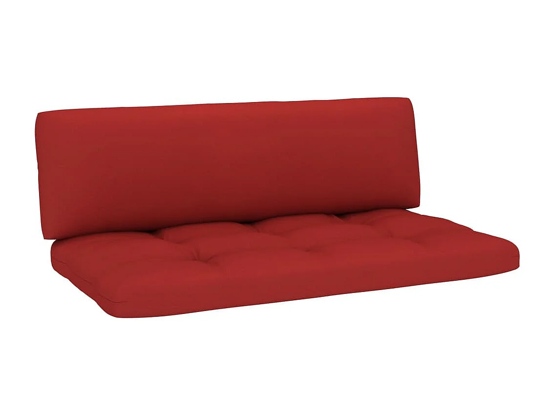 Divano centrale in pallet da giardino color miele, legno di pino impregnato