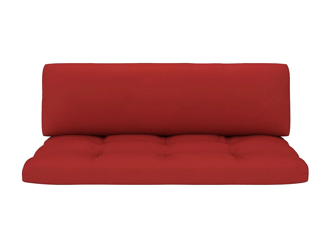 Divano centrale in pallet da giardino color miele, legno di pino impregnato