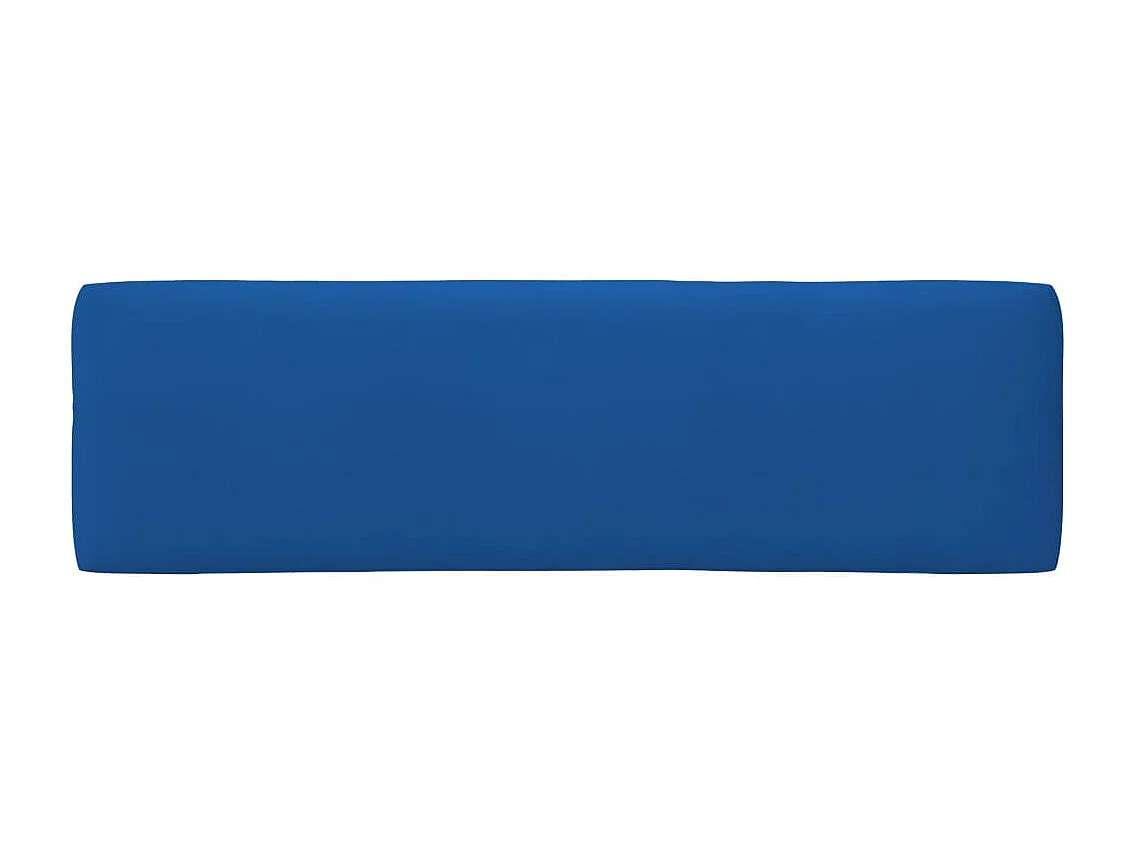 Zentrales Gartensofa aus Paletten Weiß Imprägniertes Kiefernholz