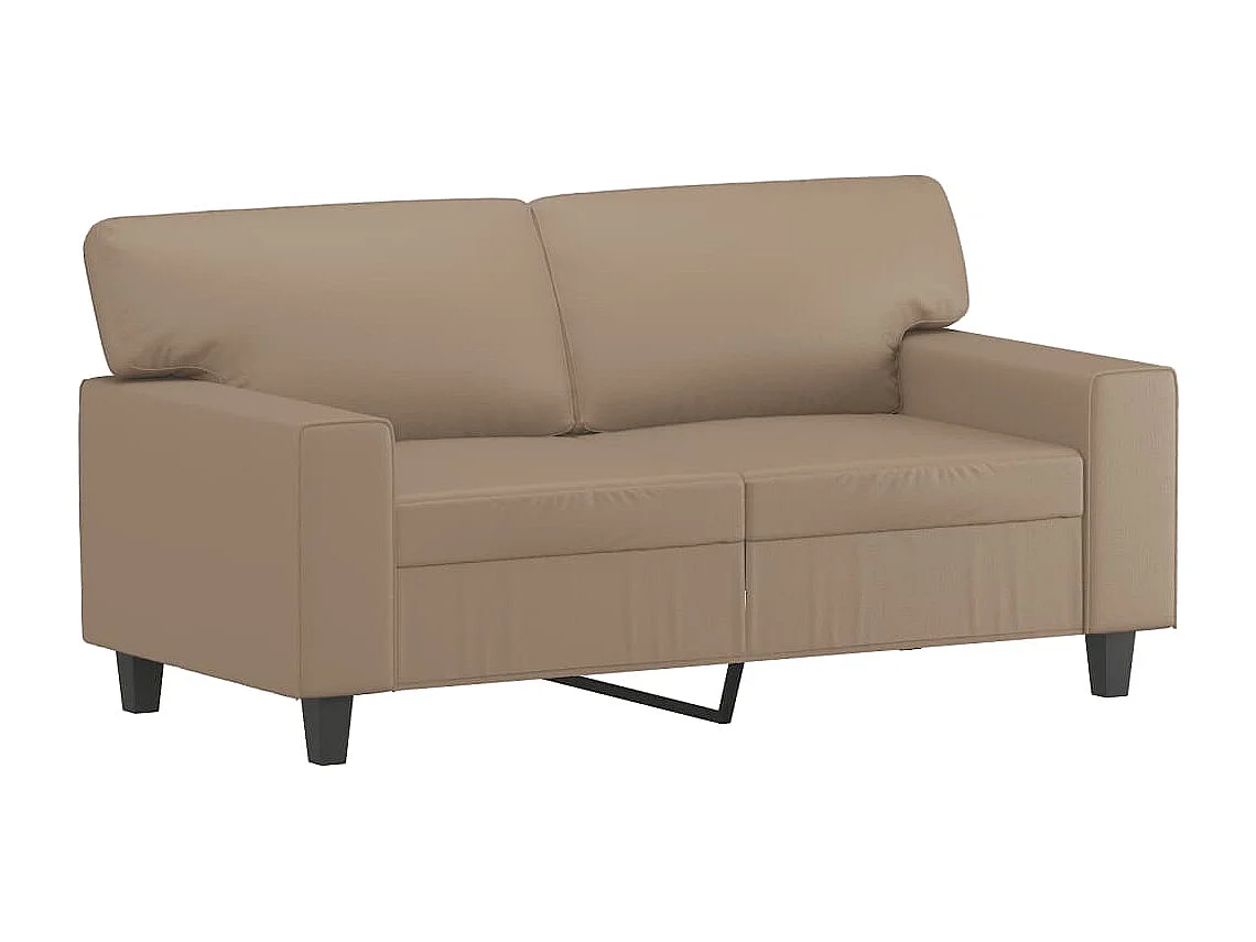 Ensemble de canapés 2 pcs cappuccino similicuir