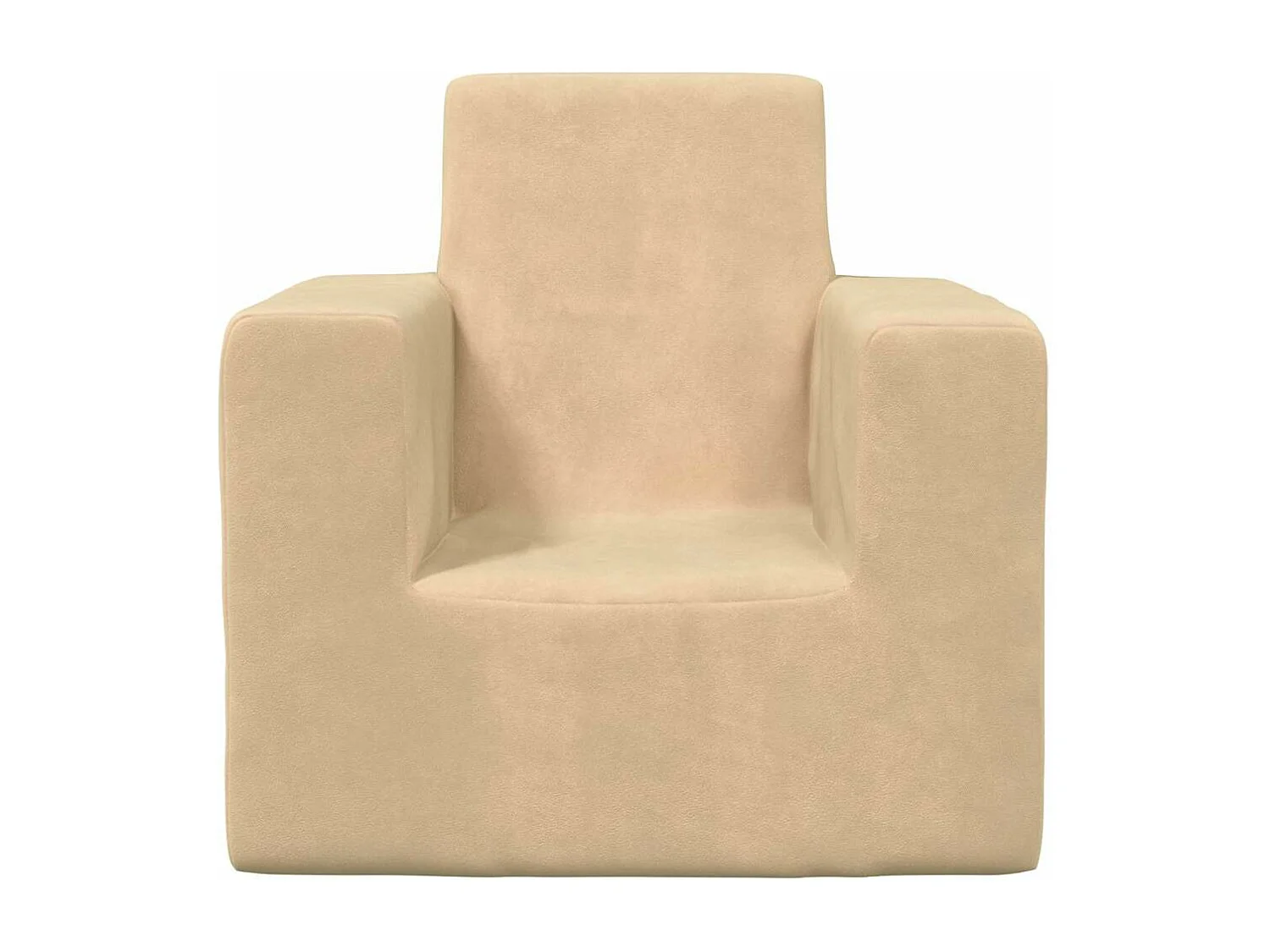 Canapé pour enfants Crème Peluche douce