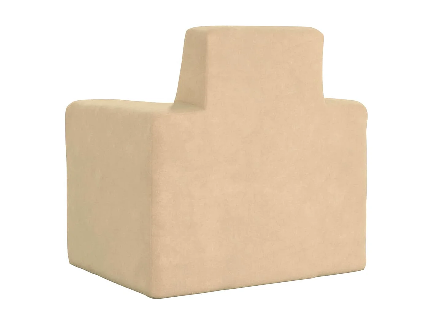 Canapé pour enfants Crème Peluche douce