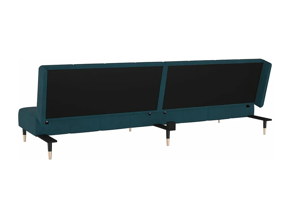 Sofá-cama de 2 lugares Blue Velvet