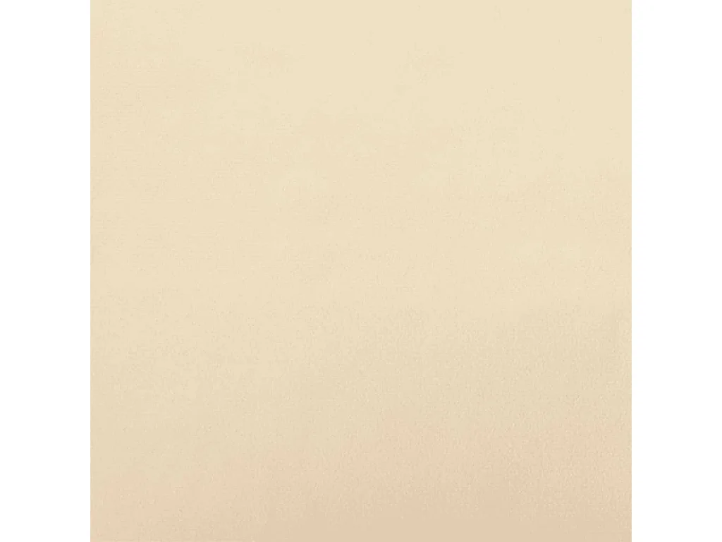 Canapé-lit à 2 places crème velours