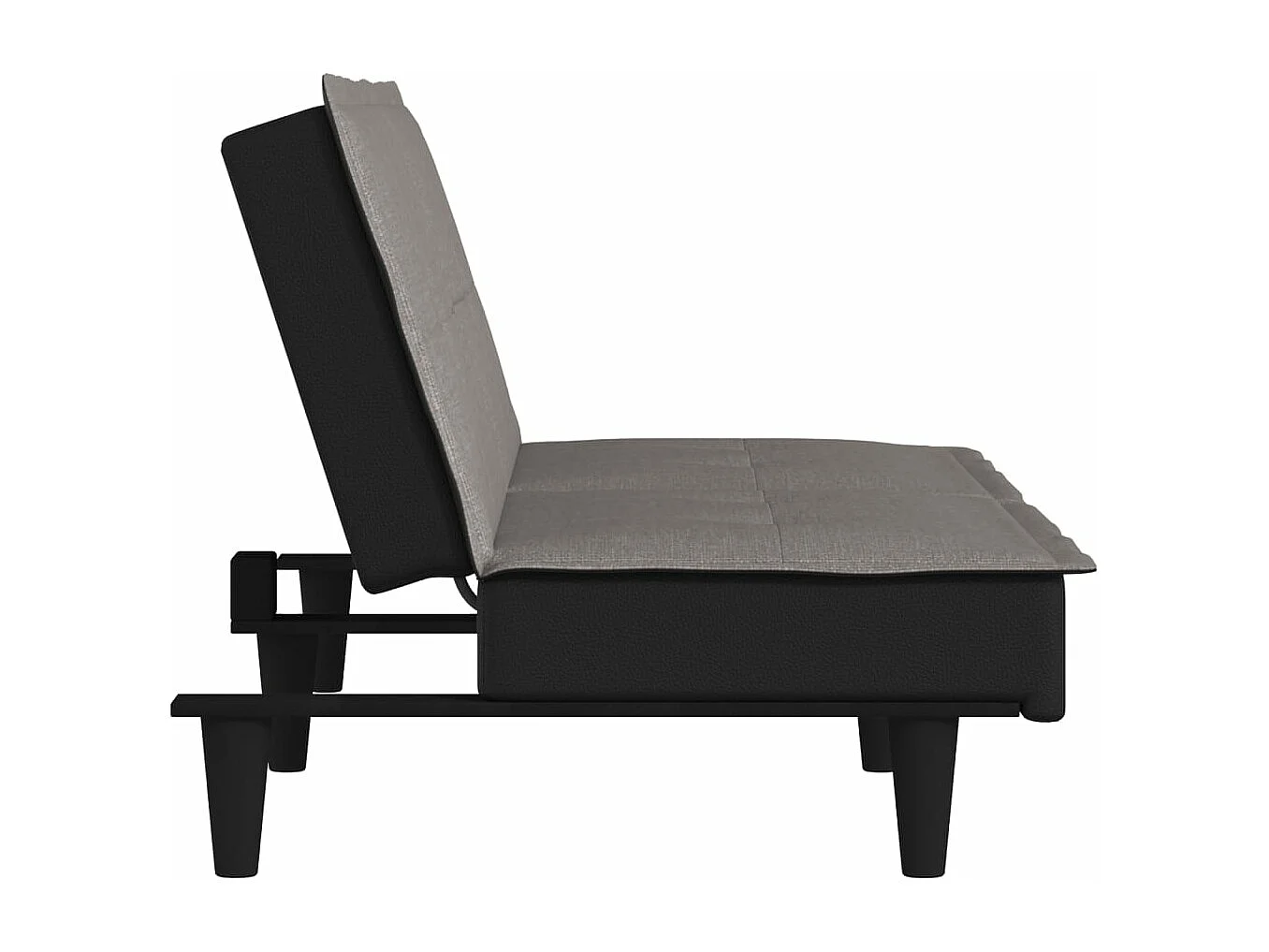 Taupe stoffen slaapbank