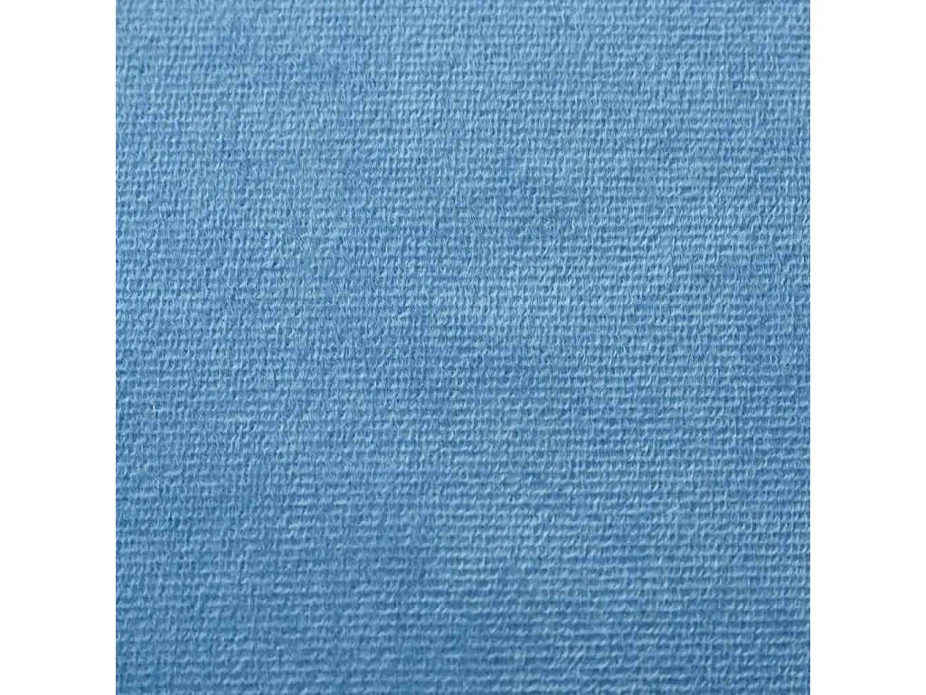 Sofá infantil de pelúcia azul macio