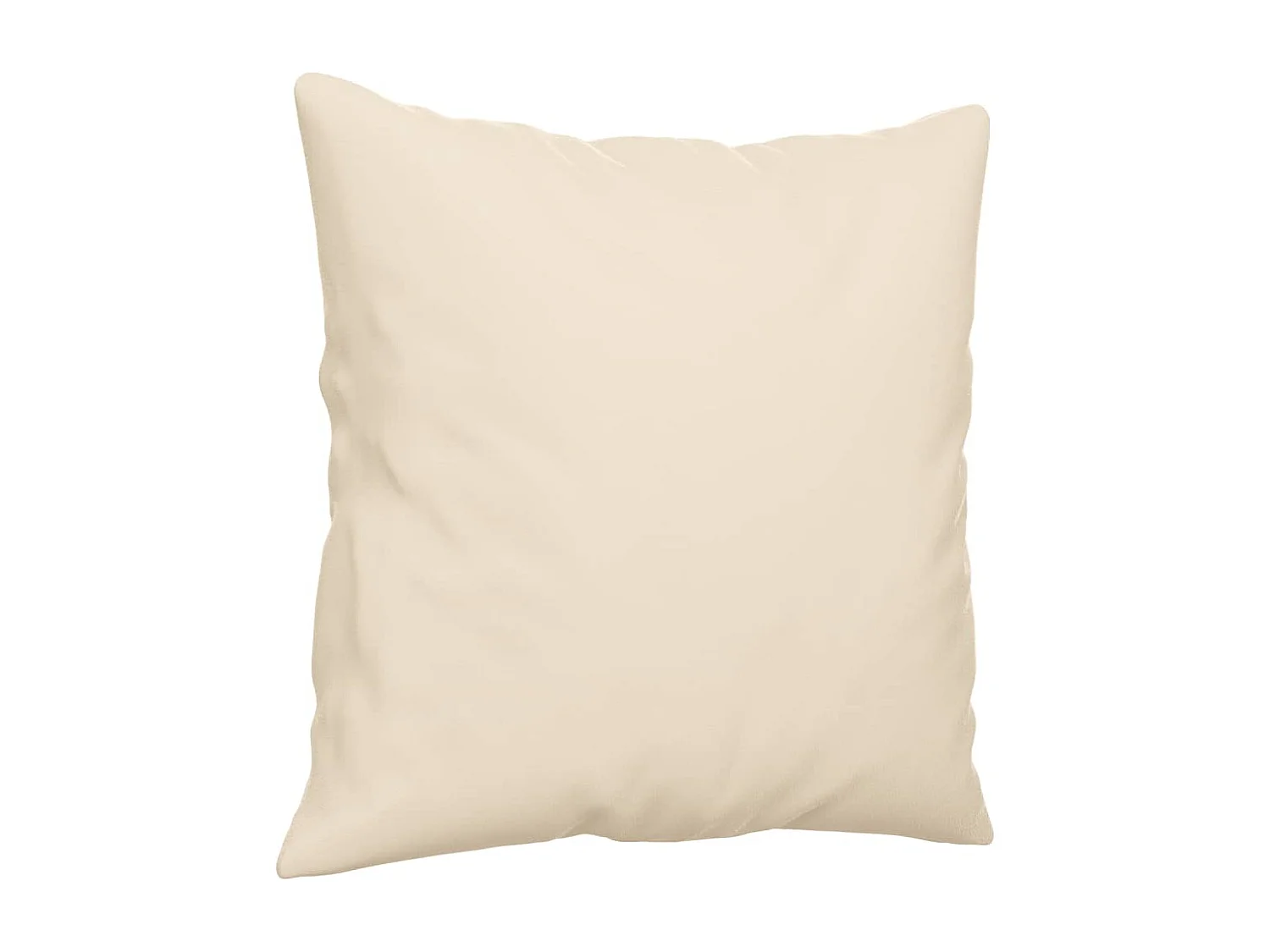 Ensemble de canapés 2 pcs avec coussins Beige Tissu microfibre