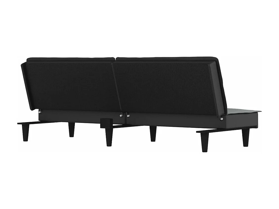 Canapé-lit à gris clair tissu