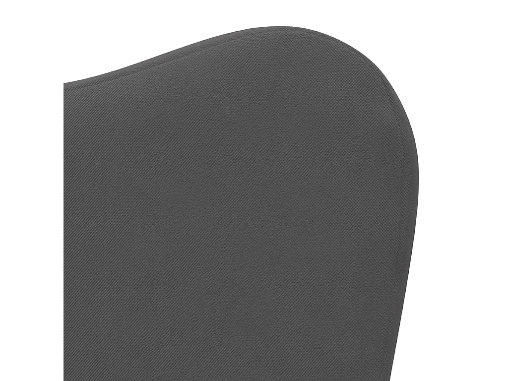 Sofá cama infantil de felpa suave color antracita