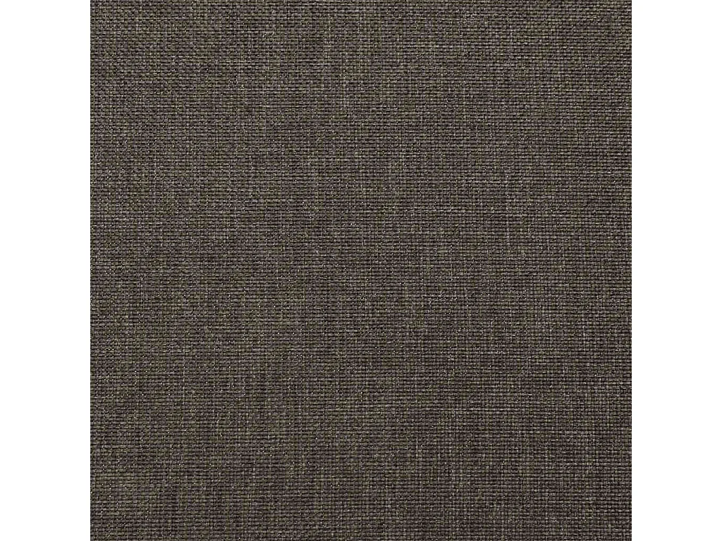 Canapé-lit à 2 places avec deux oreillers marron tissu