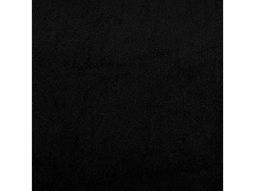 Canapé 2 places avec oreillers noir 120 cm tissu microfibre