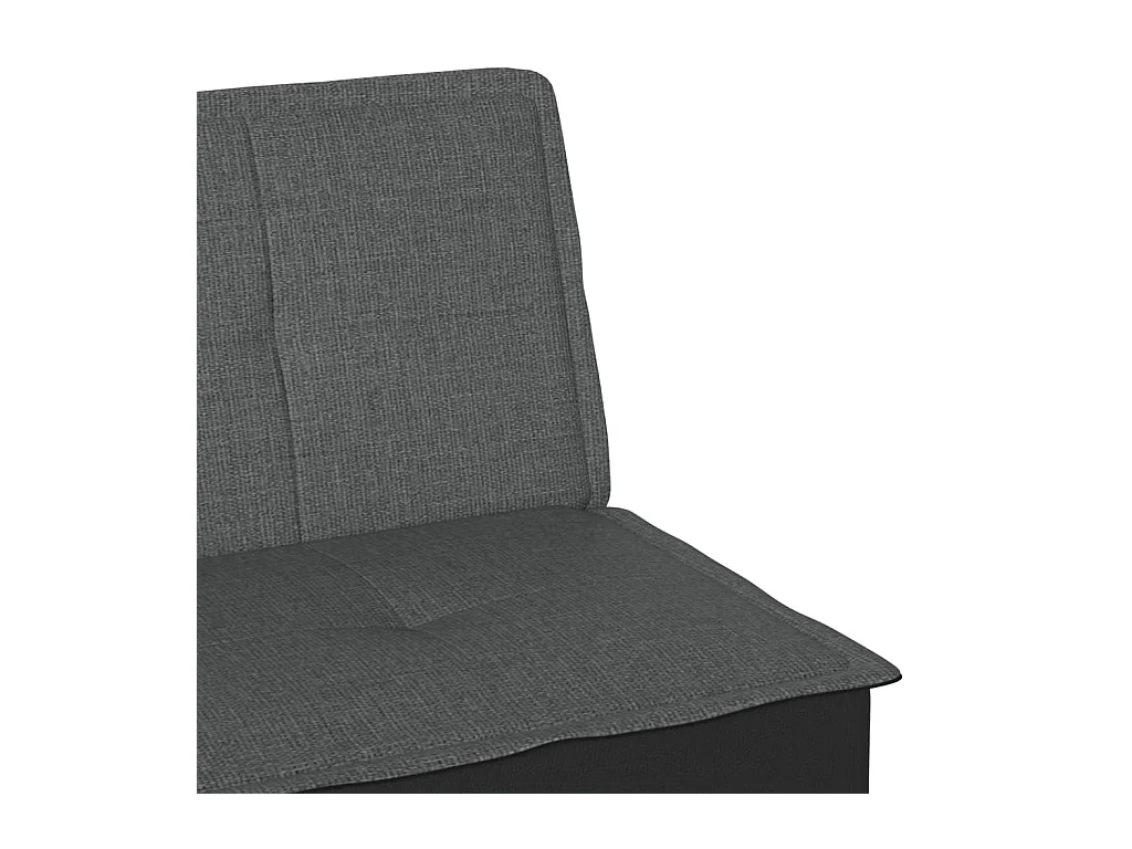 Schlafsofa aus dunkelgrauem Stoff