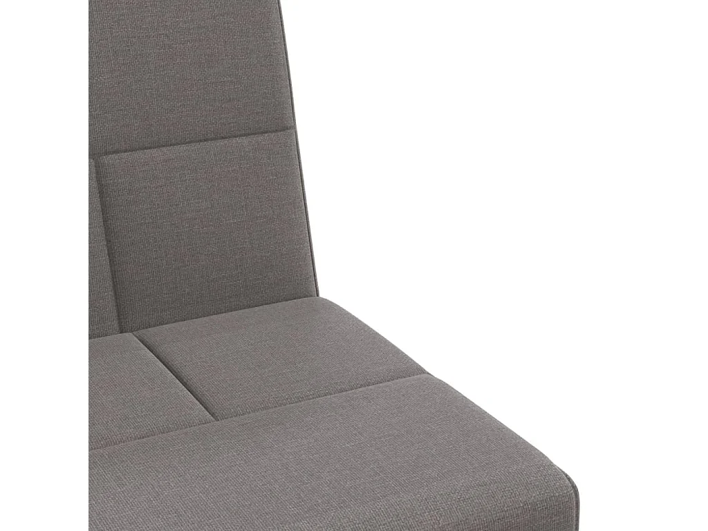 Sofá cama com porta-copos tecido taupe