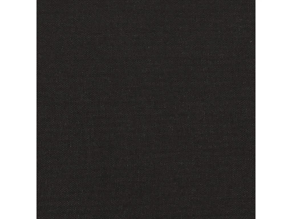 Schwarzes 2-Sitzer-Schlafsofa aus Stoff