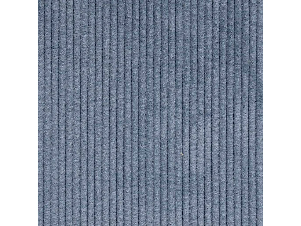 Sofá 2 plazas con chaise longue en forma de L en color azul 125 cm Lino