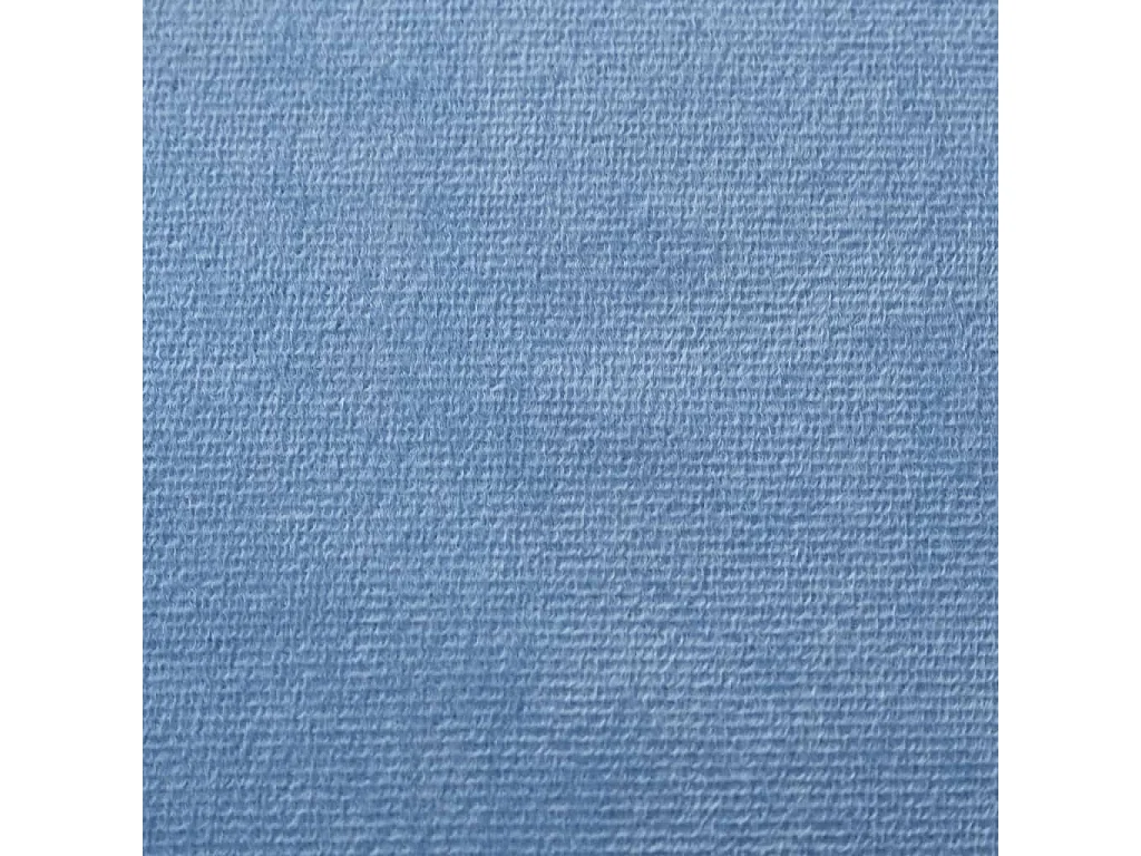 Divano letto per bambini in morbido peluche blu