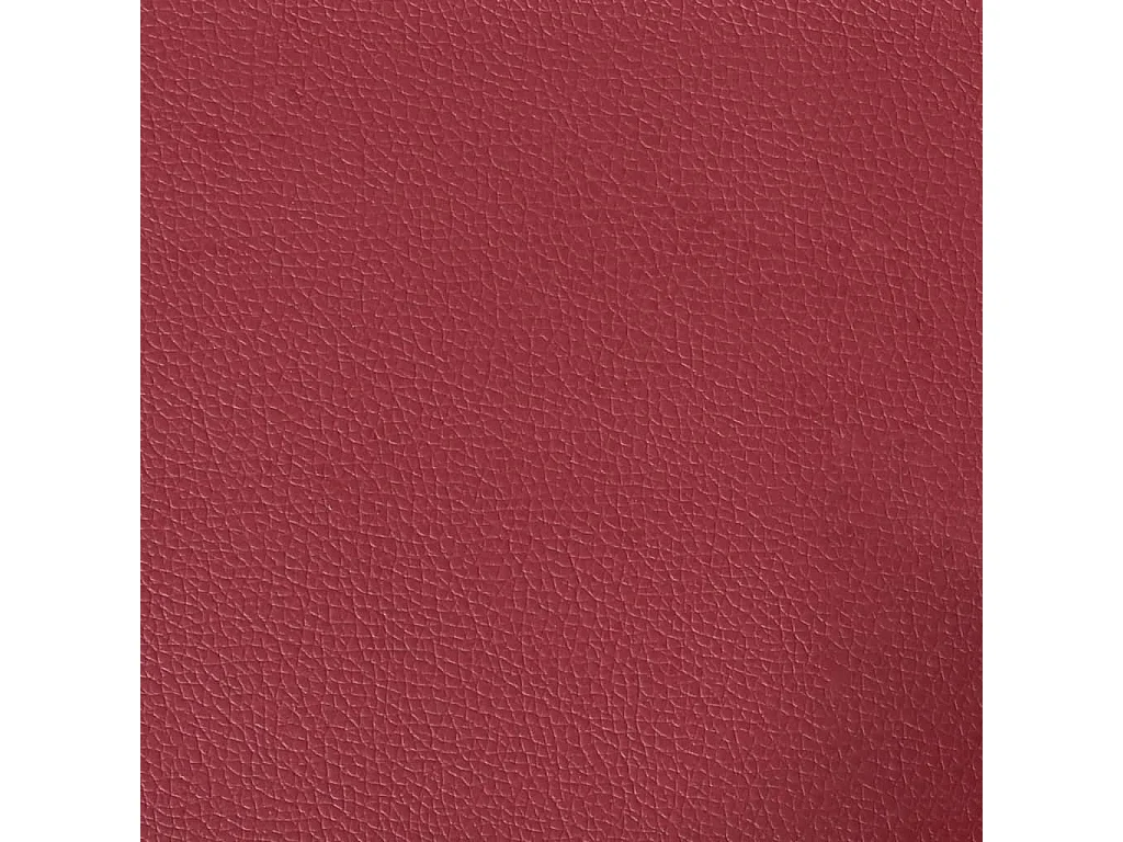 Divano 2 posti rosso bordeaux 140 cm Similpelle
