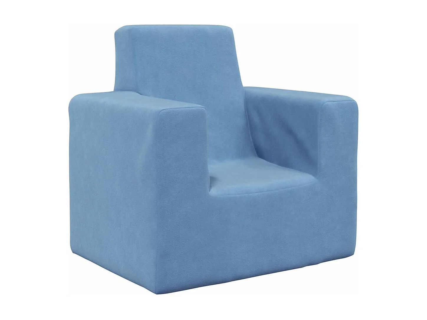 Kinderbank Blauw Zacht Pluche