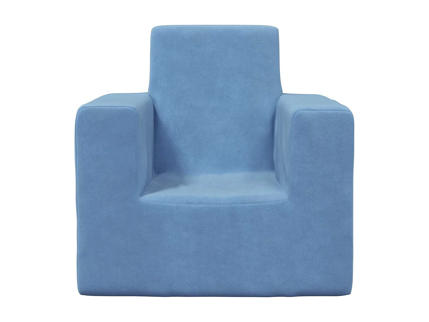 Kinderbank Blauw Zacht Pluche