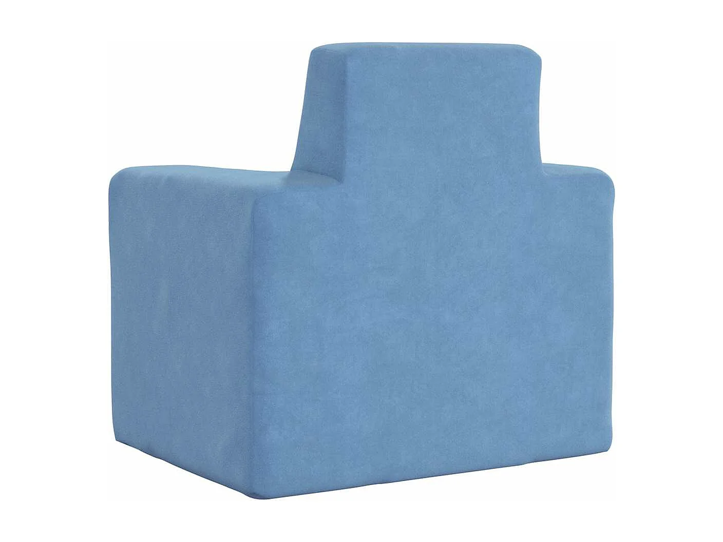 Kinderbank Blauw Zacht Pluche