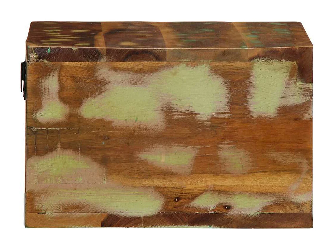 Meuble TV mural 40x30x19 cm bois massif de récupération