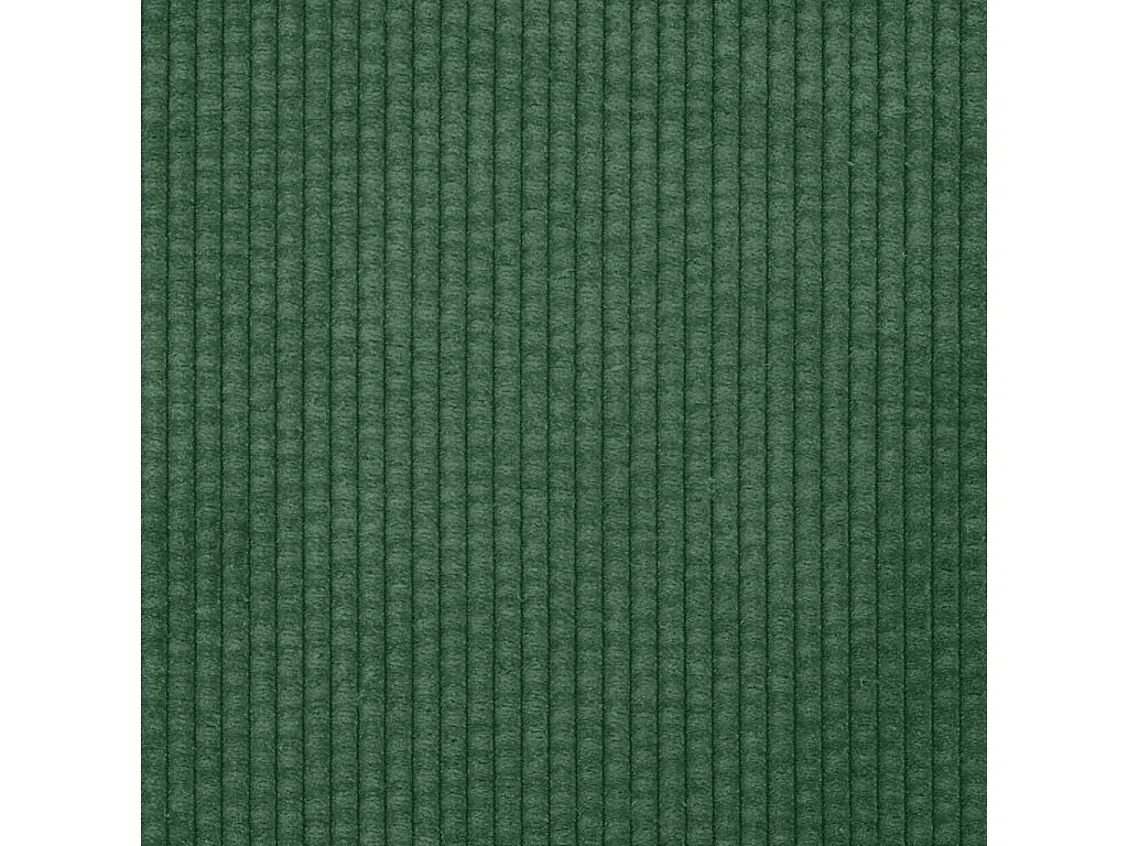 Cadeira sofá verde selva com braços 54 cm tecido veludo canelado