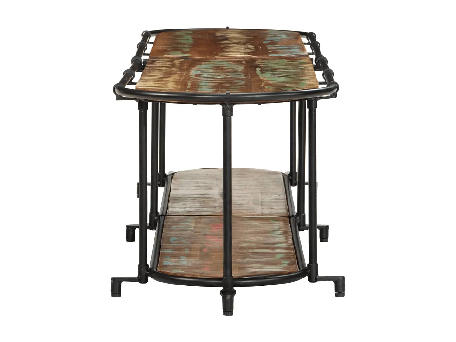 Meuble TV 200x42x40 cm Bois massif de récupération