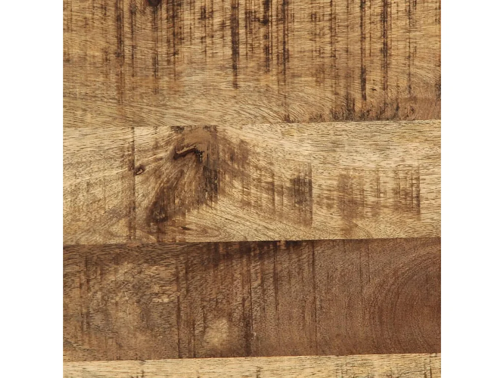 TV-Schrank 160x42x40 cm massives rohes Mangoholz