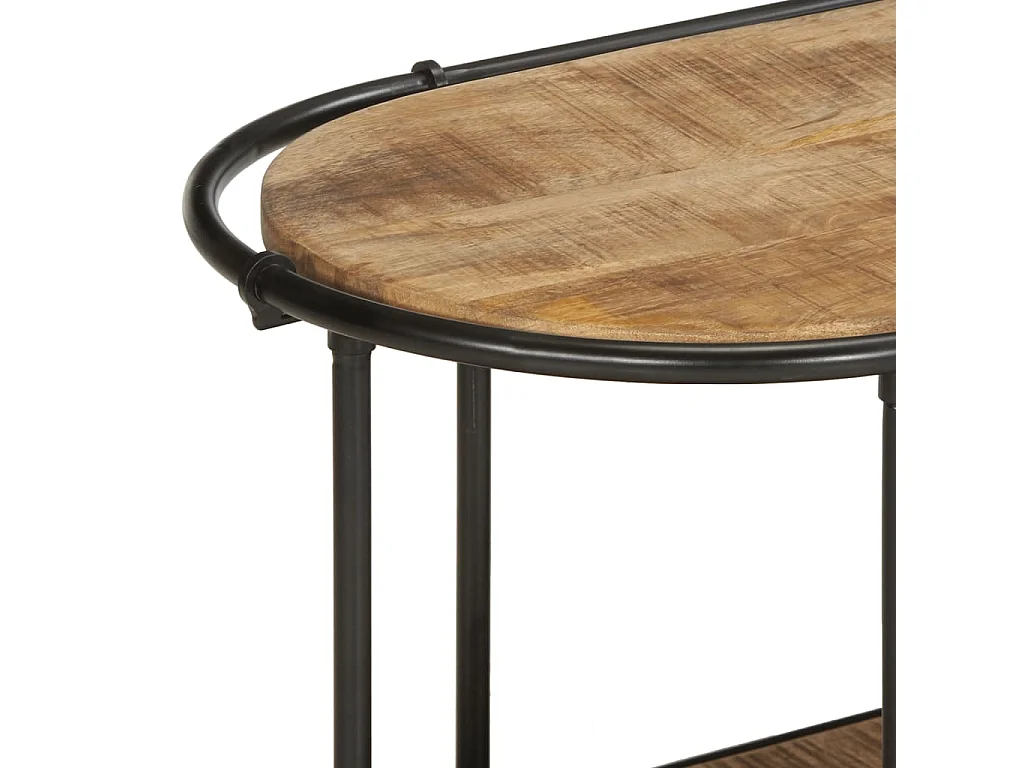 Mobile porta TV 160x42x40 cm legno massello di mango grezzo