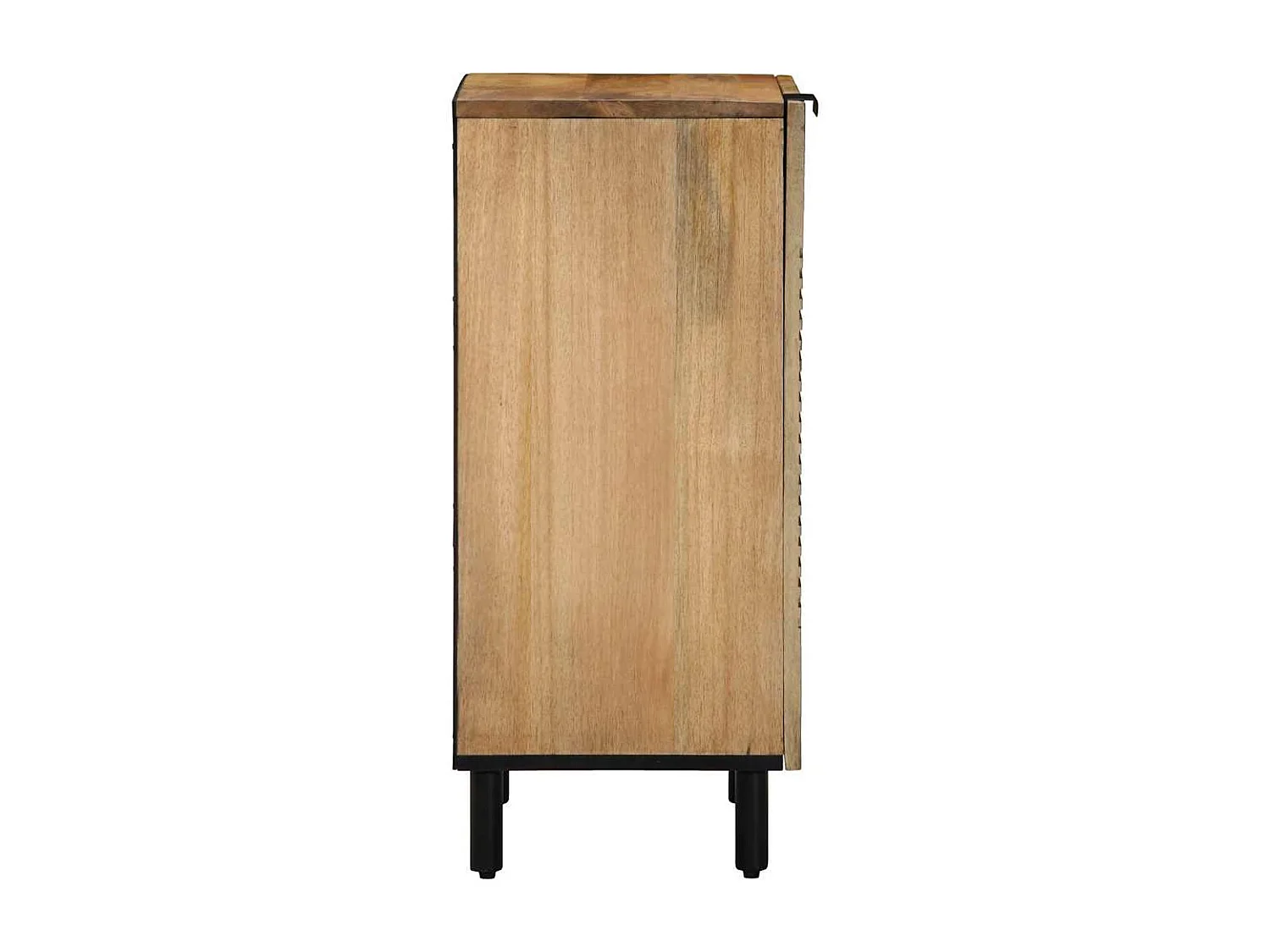 Credenza marrone 40x33x75 cm in legno massello di mango