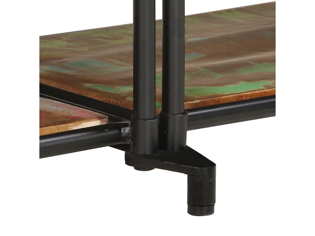 Móvel TV 160x42x40 cm madeira maciça recuperada