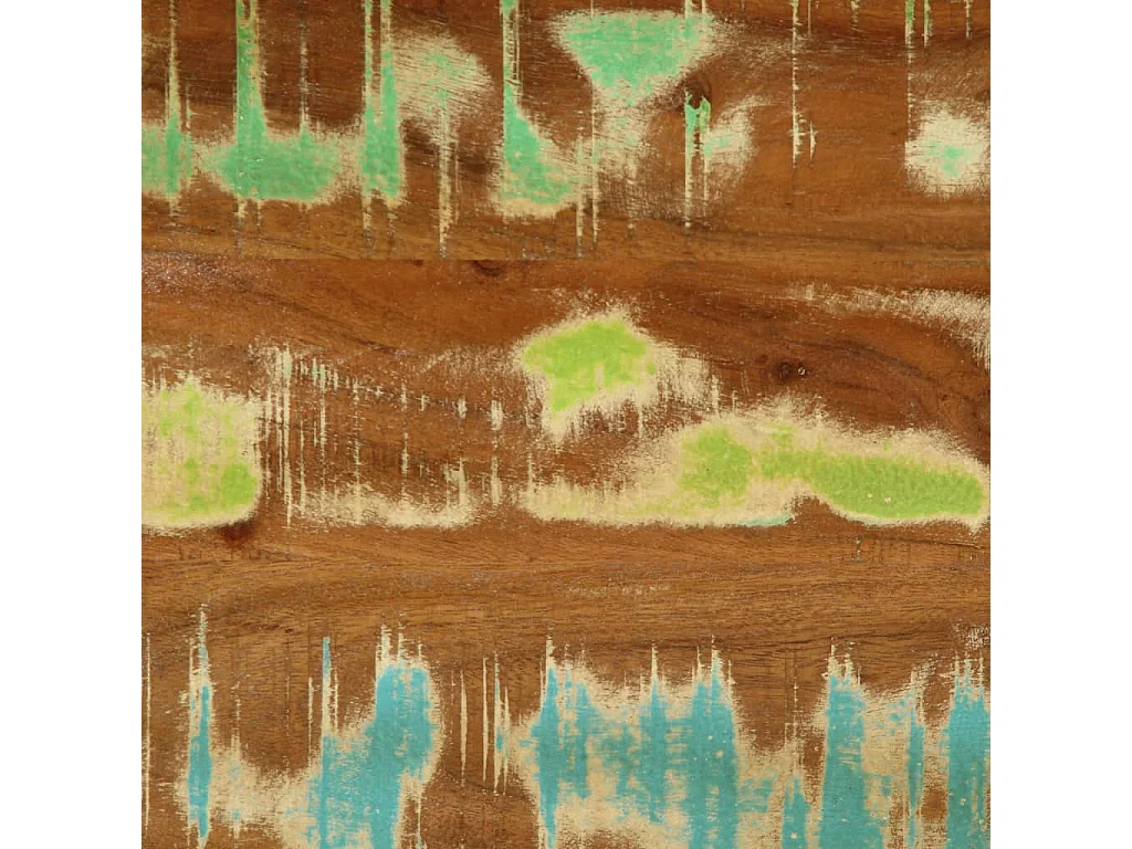 Móvel TV 160x42x40 cm madeira maciça recuperada