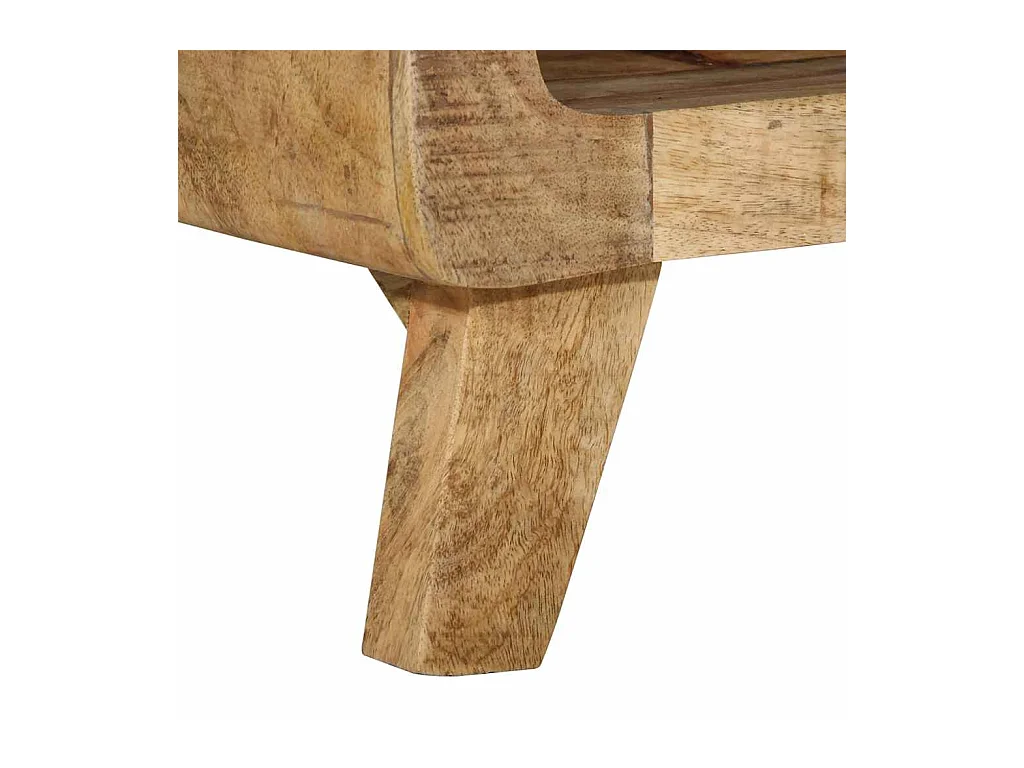 TV-meubel 105x46x32 cm massief ruw mangohout