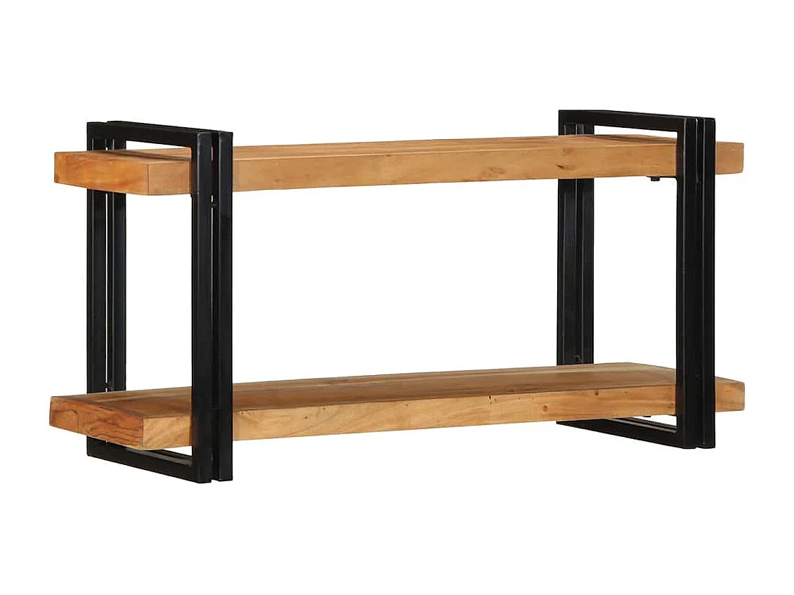 étagère murale 90x33x45 cm bois massif d'acacia