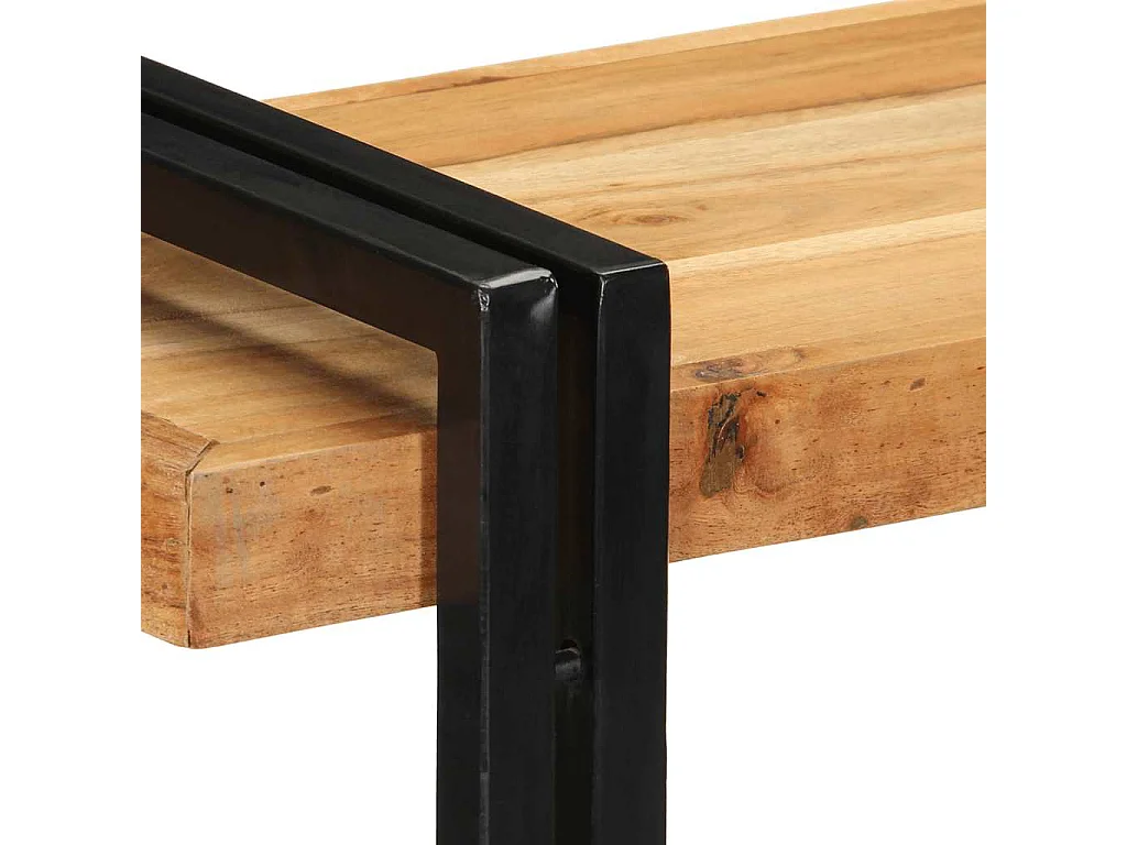 étagère murale 90x33x45 cm bois massif d'acacia