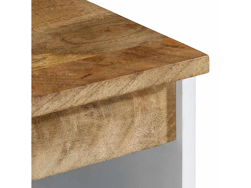 Credenza 60x33,5x75 cm in legno massello di mango