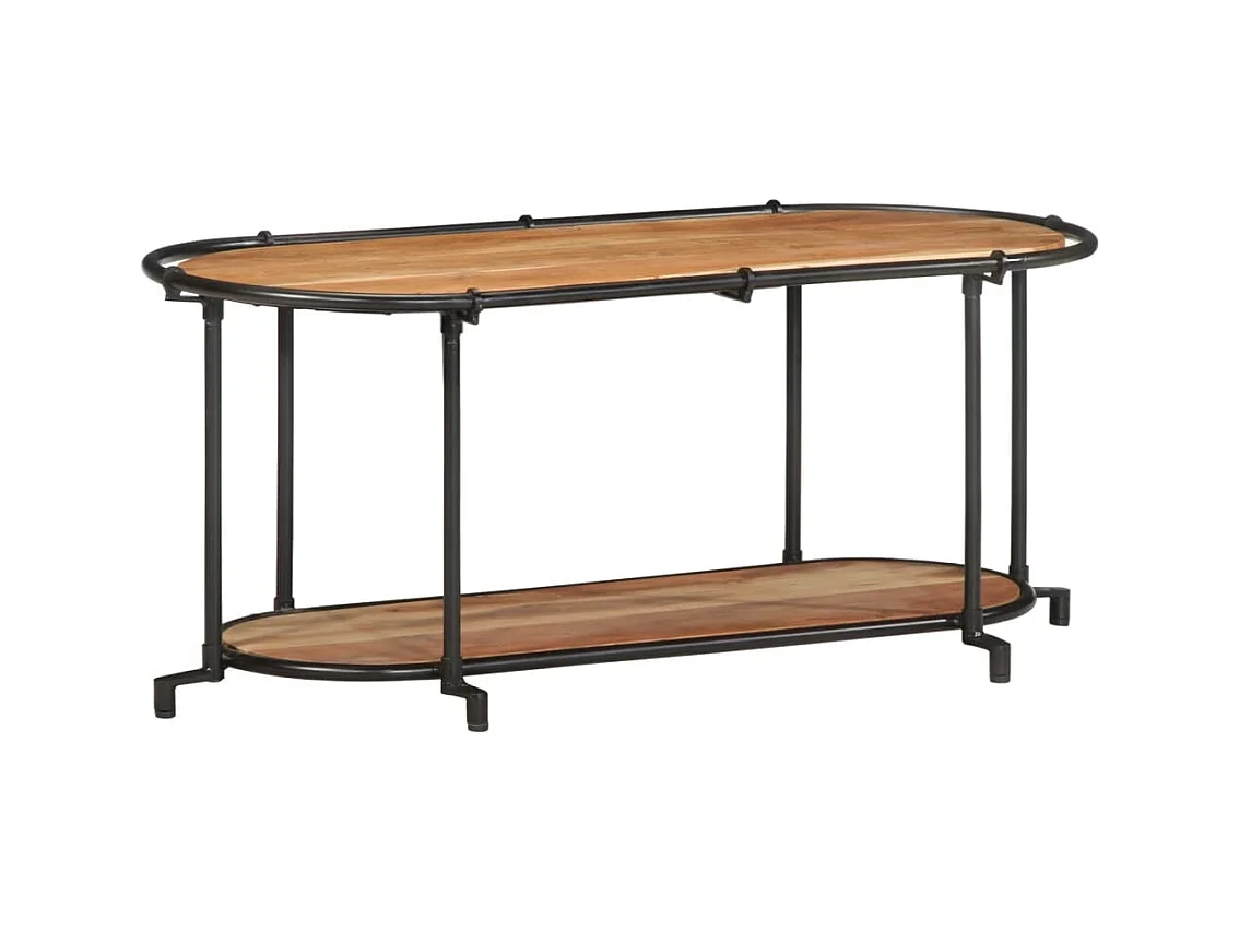 Meuble TV 100x42x40 cm bois d'acacia massif