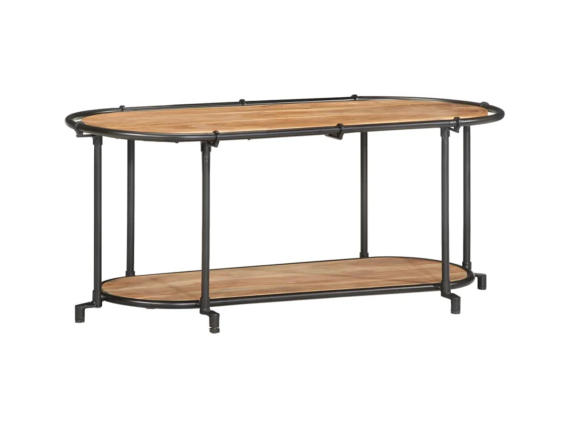 TV-Schrank 100x42x40 cm massives Akazienholz
