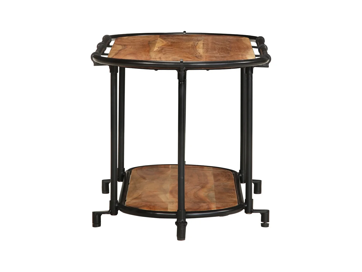 Mueble de TV 100x42x40 cm madera maciza de acacia