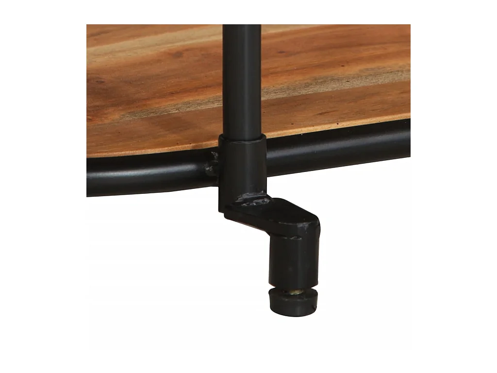 Mueble de TV 100x42x40 cm madera maciza de acacia