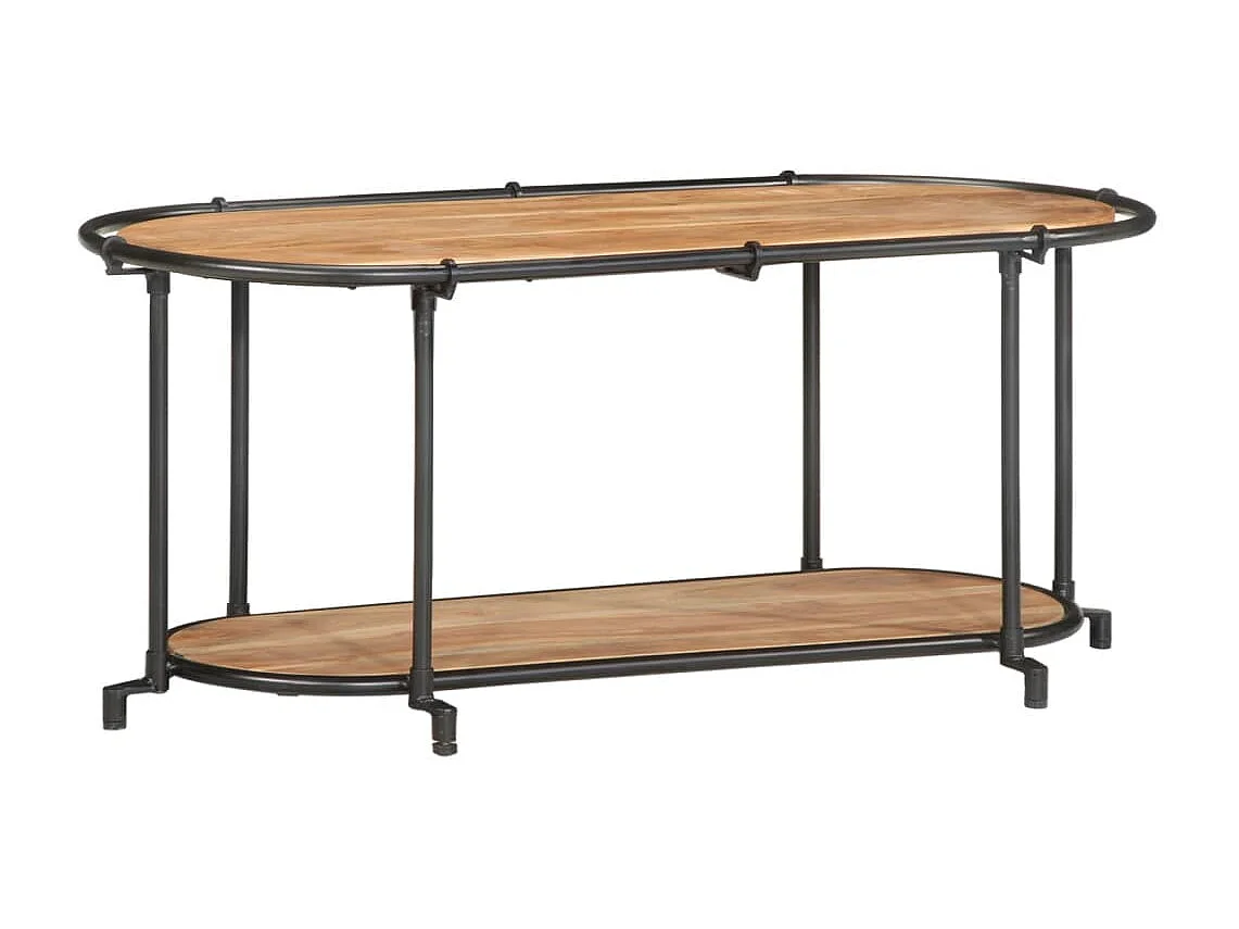 Meuble TV 100x42x40 cm bois d'acacia massif