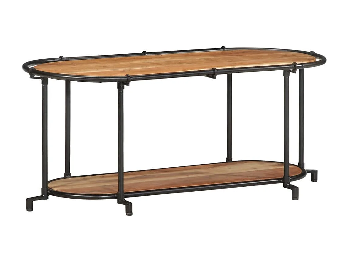 Meuble TV 100x42x40 cm bois d'acacia massif