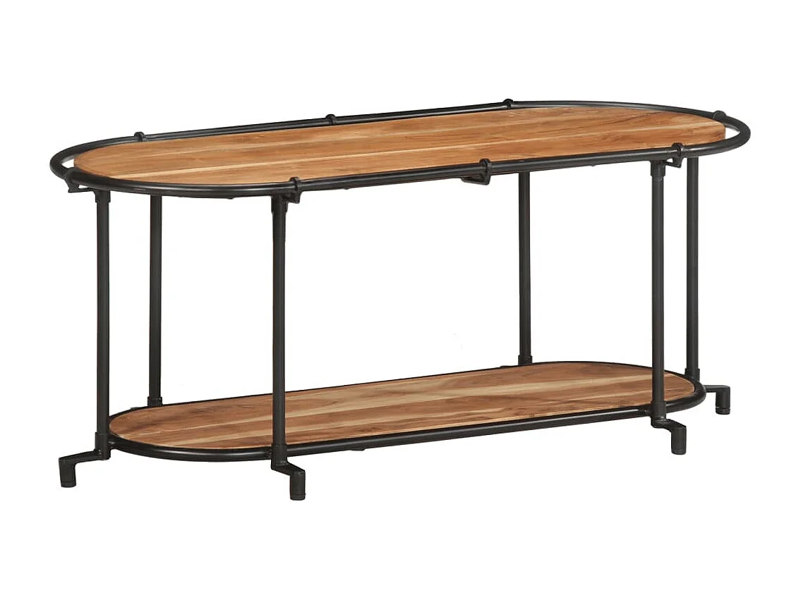 Meuble TV 100x42x40 cm bois d'acacia massif