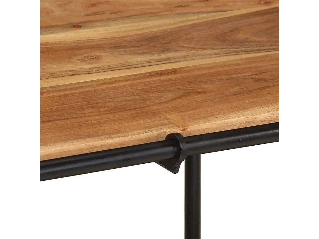 Meuble TV 100x42x40 cm bois d'acacia massif