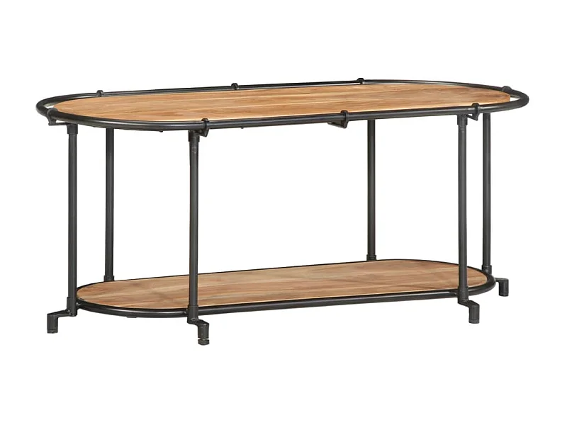 Meuble TV 100x42x40 cm bois d'acacia massif