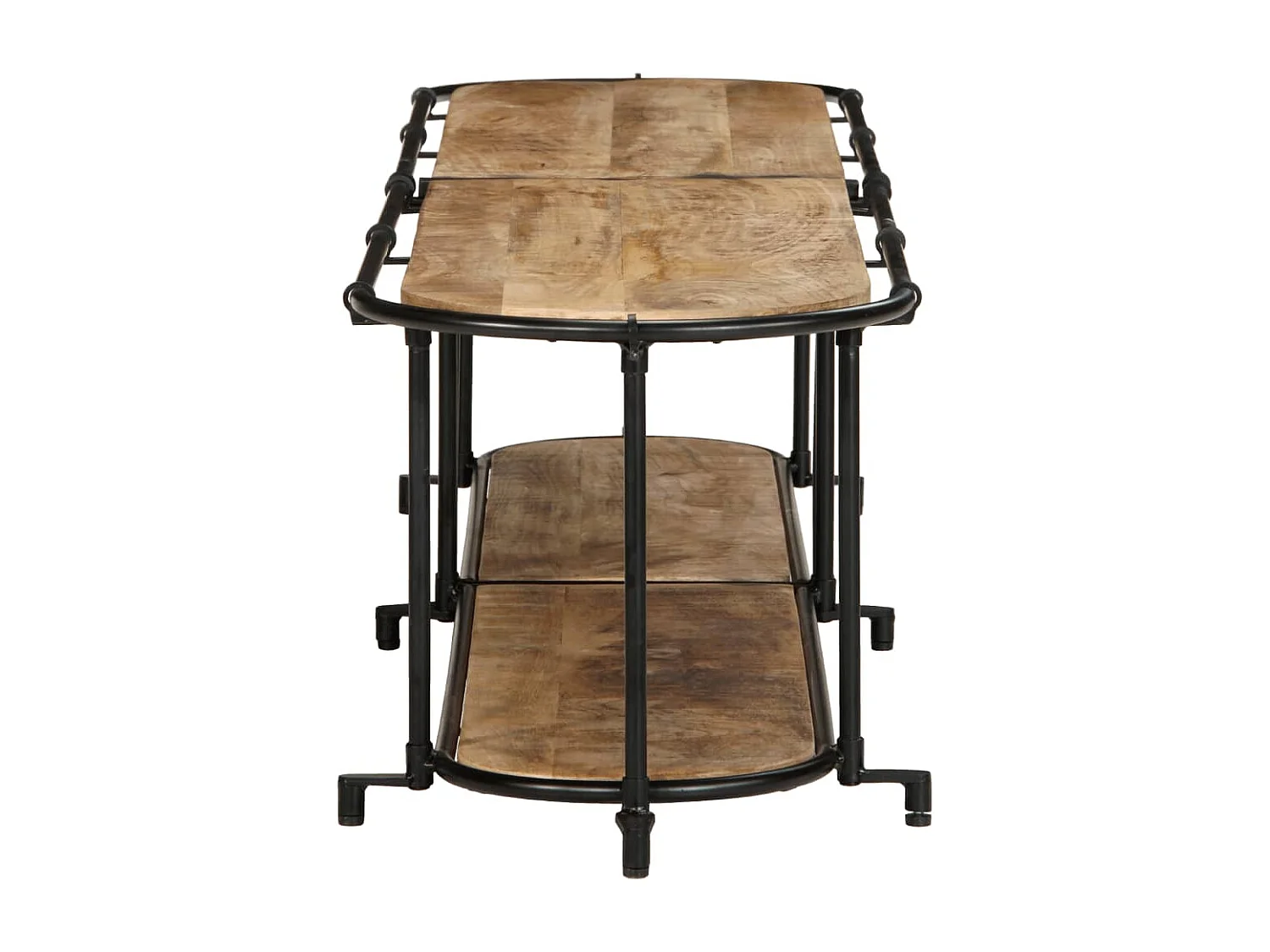 Móvel TV 200x42x40 cm madeira maciça de manga crua