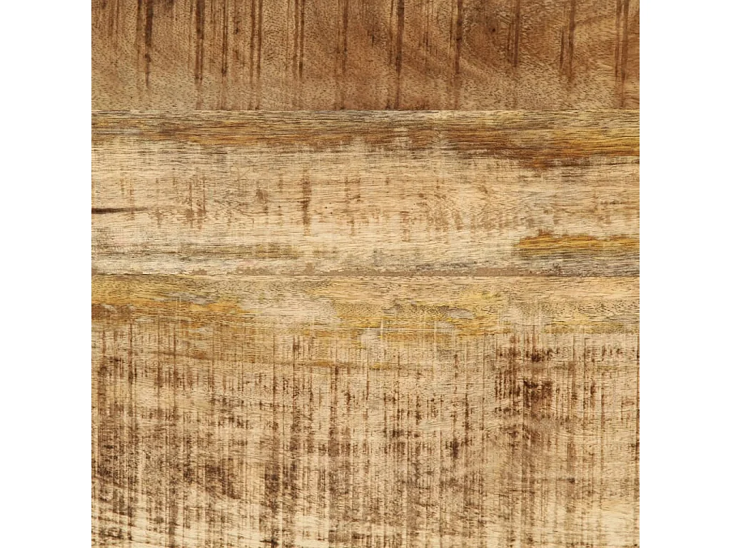 TV-meubel 200x42x40 cm massief ruw mangohout