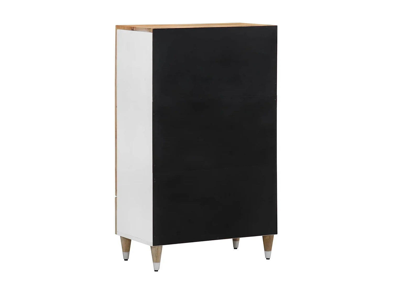 Credenza 60x33,5x100 cm in legno massello di mango